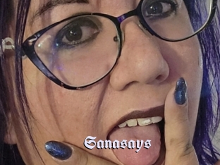 Sanasays
